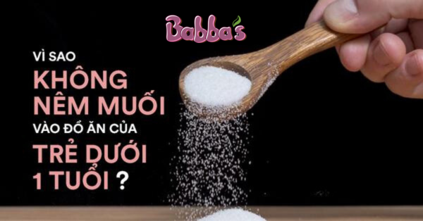 Should babies under 1 year eat salt?